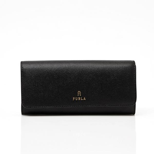 フルラ FURLA CAMELIA レザー ウォレット かぶせ ブラック [レディース] WP003...