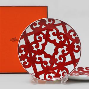 HERMES（エルメス） ブルーダイユール 030014P2 24cm パスタプレート