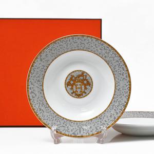 エルメス　シュバルドリアン丸型プレート　大皿　32センチ HERMES（エルメス） シュヴァルドリアン 丸型 ケーキトレー プレート