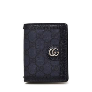 GUCCI グッチ 財布 二つ折り財布 597609 UULBN グレー×ブラック