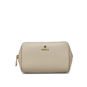 フルラ FURLA カメリア CAMELIA M COSMETIC CASE ARES レザー 化粧ポーチ コスメケース ホワイト系 [レディース] WE00449 ARE000 1007_1704S NS10｜bjkyoto