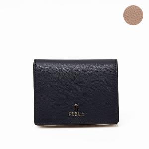 フルラ FURLA カメリア CAMELIA S コンパクト ミニ 二つ折り 小銭入れ付き 折財布 ブルー系(内側：ベージュ) [レディース] WP00304 ARE000 1007_2717S NS10｜bjkyoto