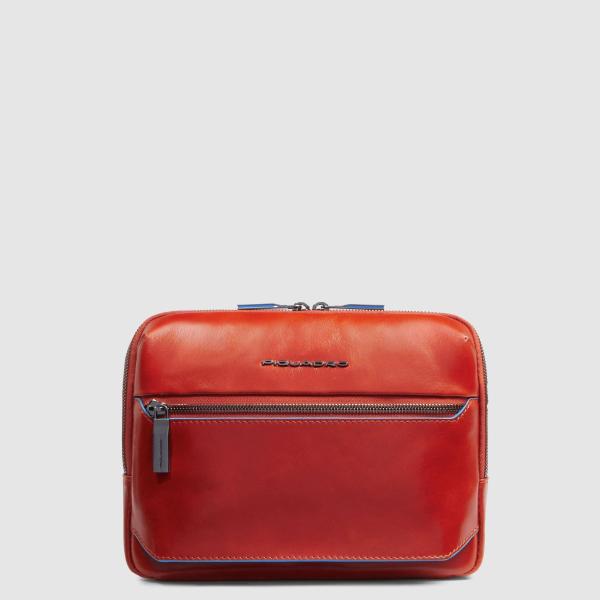ピクアドロ PIQUADRO レザー CROSSBODY BAG for iPad mini クロス...