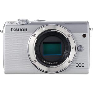 CANON キヤノン ミラーレス一眼カメラ EOS M100 ボディー ホワイト   EOSM100WH-BODY 【新品・量販店印付き品】｜bjy-store