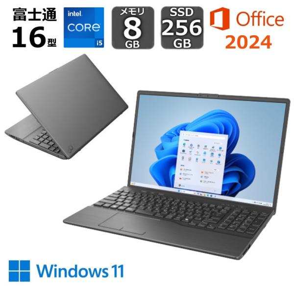 富士通 FUJITSU ノートパソコン FMV LIFEBOOK 16.0型/ Core i5/ メ...