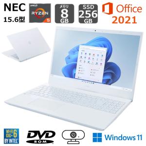 NEC ノートパソコン LAVIE N15 PC-N1550GAW-HE 15.6型/ Ryzen ...