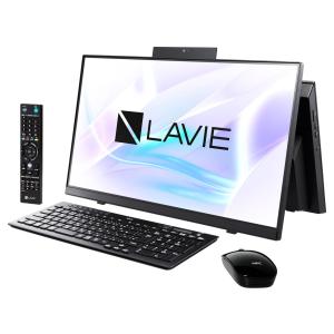 NEC 23.8型デスクトップPC LAVIE Home All-in-one HA770/RAB PC-HA770RAB  /Windows 10/Corei7/メモリ 8GB/HDD 3TB+SSD256GB/Office付き 【展示品】