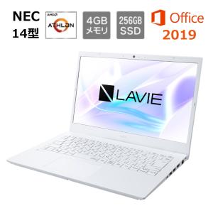 NEC ノートパソコン LAVIE N14 N1415/CAW PC-N1415CAW 14型/ AMD Athlon/ メモリ 4GB/ SSD  256GB/ Windows 11/ WEBカメラ/ Office付き 【展示品】