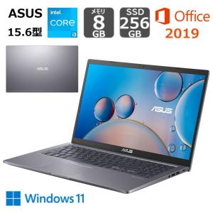 ASUS エイスース ノートパソコン X515EA 15.6型/ Core i3 / メモリ 8GB/ SSD 256GB/ Windows 11 / Office付き/ Webカメラ/ スレートグレー 【新品】｜bjy-store