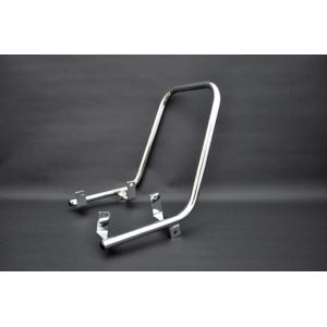 ロングタンデムバー APE50 エイプ50 取付ボルト付 クロームメッキ