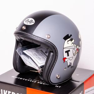 SIRANO BROS. MOTORCYCLE EQUIPMENT - 3/4 OPEN FACE MOTORCYCLE HELMET “Mr.T & Mr.Y シラノブロスの商品画像