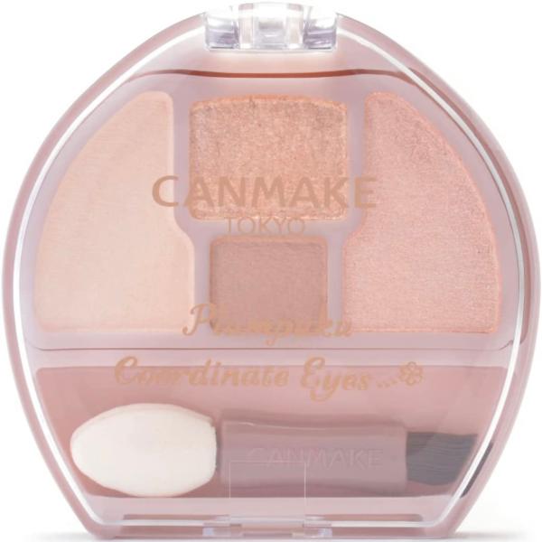 キャンメイク プランぷくコーデアイズ 01 アプリコットプランぷく 1.4g 涙袋用アイシャドウ 影...