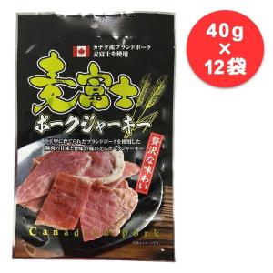 谷貝食品工業 麦富士ポークジャーキー 40g×12袋