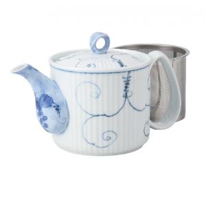 12740 波佐見焼 唐草ぶどう SS軽量ポット 大 470ml