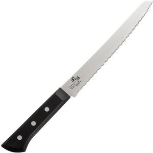 〔貝印〕 包丁/冷凍ナイフ 〔右利き用 210mm〕 冷凍食品専用 ノコ歯 日本製 『関孫六 わかたけ』