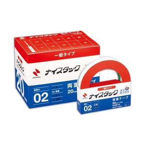 ニチバン ナイスタック 再生紙両面テープブンボックス 大巻 Nwbb mm m 60巻 6巻 10パック セール商品 1セット