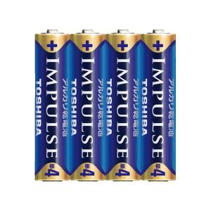 まとめ 東芝 インパルス 現品 アルカリ乾電池 4個パック 50セット 単4電池