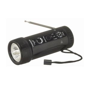 ヤザワ AM/ FMラジオ内蔵LEDライト YAZAWA LL85BK