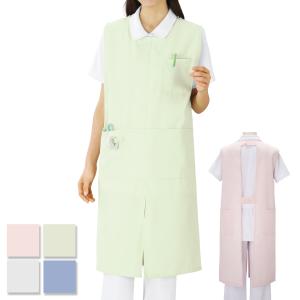 エプロン 6ポケ予防衣 852-0 レディース ナース 予防衣