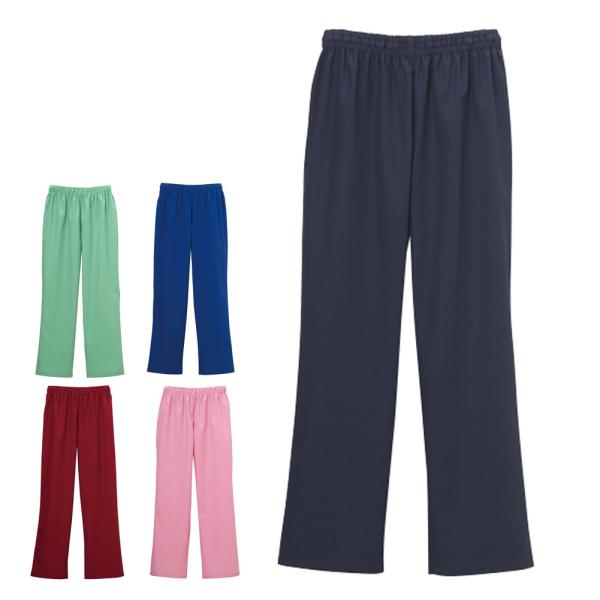 パンツ 動きやすい ストレートパンツ DS-3001 レディース メンズ 男女兼用 ナースウェア ナ...