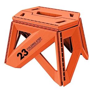 トレードワン 踏み台 折りたたみ ステップ 23.4×34.7×27.5cm コンパクト 室内・屋外 洗車 チェア アウトドア キャンプ 釣り セノ・ビー ソリッド L