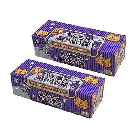 驚異の防臭袋 BOS ボス うんちが臭わない袋 猫用うんち処理袋袋カラー：ブルー SSサイズ 200...