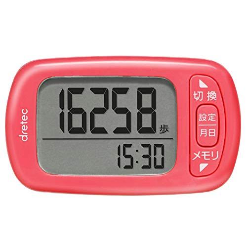 dretecドリテック 歩数計 大画面 消費カロリー エクササイズ表示 3Dセンサー 30日間メモリ...