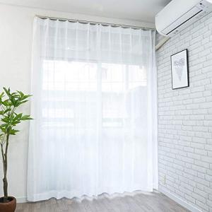 cloth shop 布や ミラーレースカーテン UV 外から見えにくい 幅2001枚入