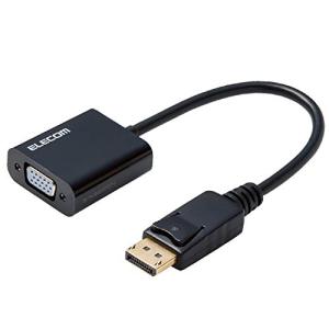 エレコム DisplayPort用VGA変換アダプタ AD-DPVGABK