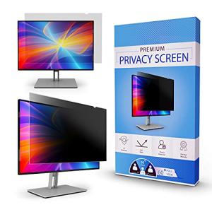 プライバシースクリーンフィルターとグレア防止 24インチデスクトップコンピューター用スクリーンモニター用 アスペクト比16:09 寸法をご確認ください