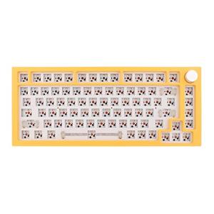 MERIGLARE Nt75ルキーボードDIYキットホットスワップスイッチ3/5ピンプログラマブルマクロ75％コンパクトレイアウト82キーコンピュータ