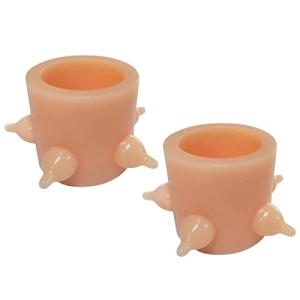 Cuticate 2x バブルミルクボウルペットの子犬授乳ステーションミルクフィーダー