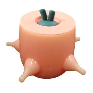 Cuticate 子犬ミルクフィーダー5乳頭哺乳瓶滑り止め給餌ボウル用品ソフト授乳用小動物複数の子犬赤ちゃん猫