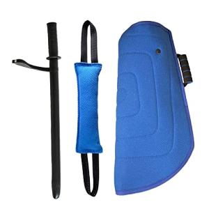 Cuticate 3ピース/個犬の咬傷スリーブタフバイトピロースティックトレーニング用咀嚼玩具