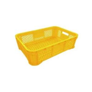 ハーフコンテナ （黄） メッシュ10個 ※1個から購入できます。 約520