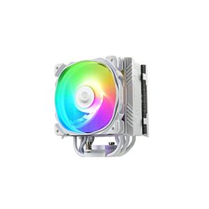 ENERMAX 大型空冷CPUクーラー ETS-T50AXE ホワイト 12cmサイドフロータイプ ETS-T50A-W-ARGB