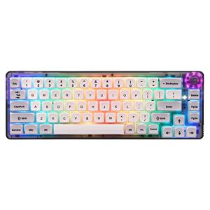 KESOTO ルキーボードキットTM680RGB67キー3モードP69ゲーミングアクセサリ