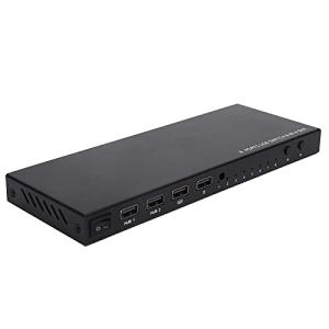マルチメディアインターフェーススイッチャー 8 in4出力KVMスイッチタイプCポート3840x2160家庭用解像度