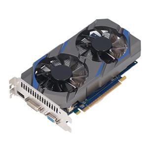 コンピュータグラフィックスカード GDDR5 GTX750TI2GB5400MHzメモリクロック4KHDRテクノロジーデュアルファンGDDR5グラフィ