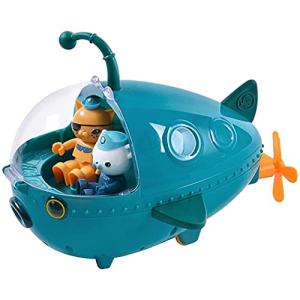 オクトノーツ おもちゃ ビークルボートシップ 潜水艦 お風呂 浴室 子供 水遊びおもちゃ ランタンフィッシュボートフィギュアモデル人形子供の誕生日プレ