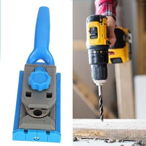 ポケットホールシステム ポケットドリルロケーターセット ストレートホールホールポジショナー木工用ポケットホールスクリューキット