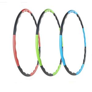フラフープ 子供用 引き締め 組み立て式 サイズ調整可 ウエスト 体操用品 バランス 有酸素運動 自宅用 幼稚園 外遊び スポーツ 柔ら