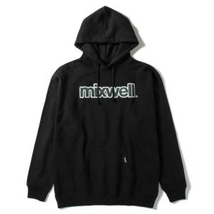 MIXWELL WORLDWIDE EYEDEE HOODIE（MAROON） ミックスウェル ロゴ 