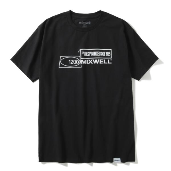 MIXWELL WORLDWIDE　 STEREO TEE(BLACK)ミックスウェル Tシャツ　B...