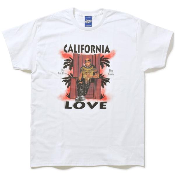 【EFFECT　エフェクト】　CALIFORNIA LOVE TEE (WHITE)　2PAC Tシ...