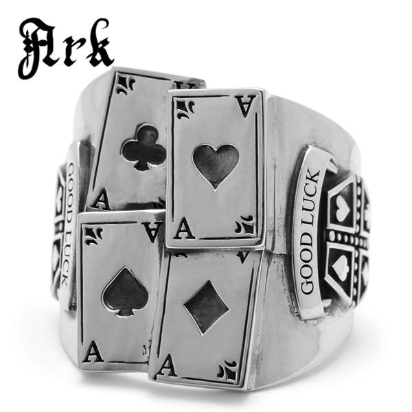 Ark silver accessories / アークシルバーアクセサリーズ　4カードリング