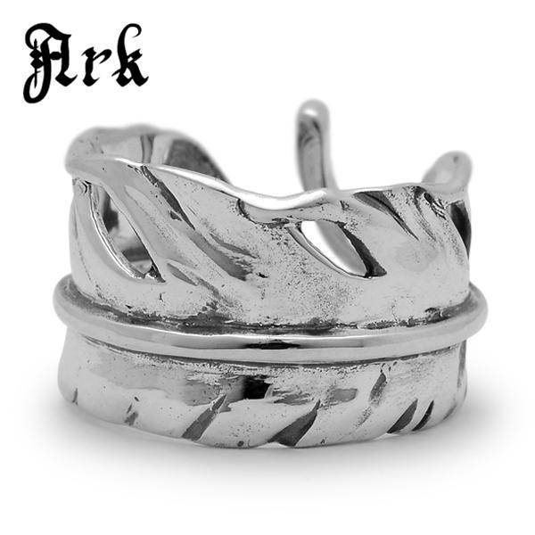 Ark silver accessories アークシルバーアクセサリーズ　シルエットフェザーリング...