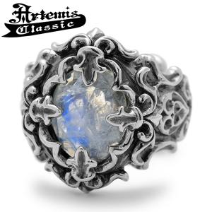 Artemis Classic アルテミスクラシック　Rose Cut Blue Moon Ring ローズカットブルームーンリング　ACR0293｜blackbarts