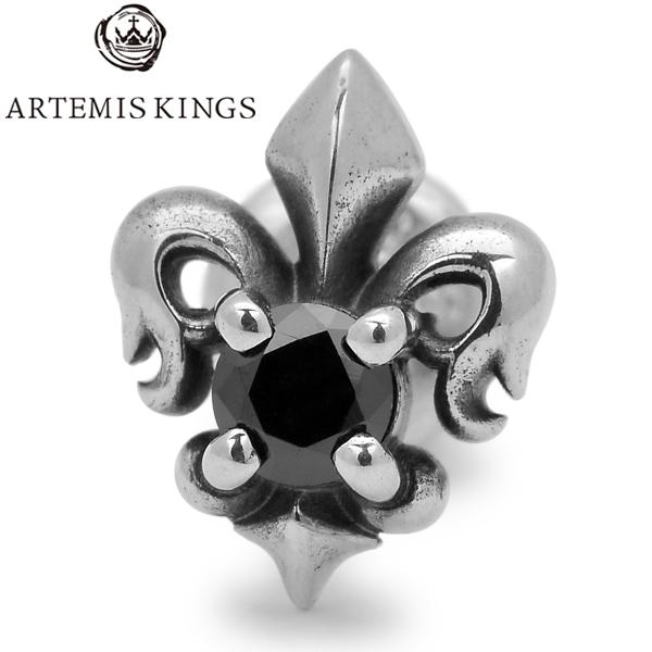 ARTEMIS KINGS アルテミスキングス　Stone Lily Stud Pierce BK ...