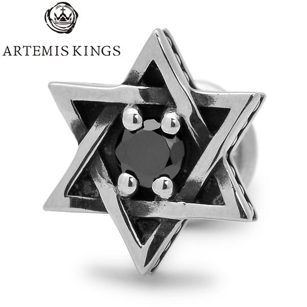 ARTEMIS KINGS アルテミスキングス　Hexagram Stud Pierce BK ヘキ...